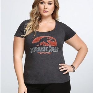 Torrid size 3 Jurassic Park Graphic Tee